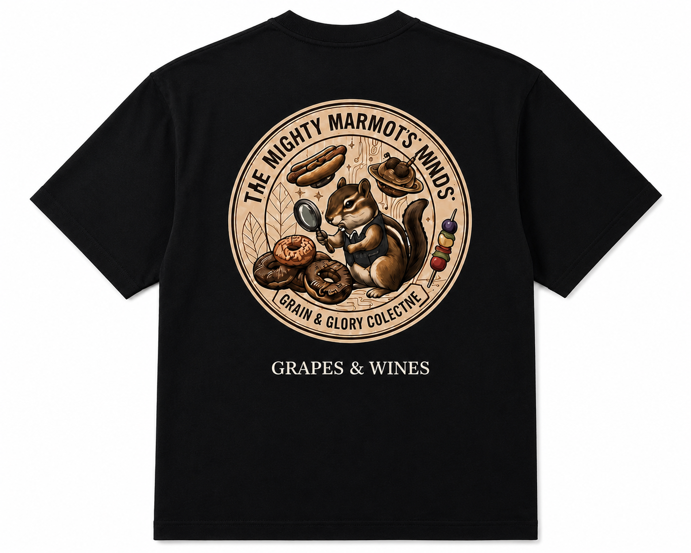 Unisex marmot Tshirt