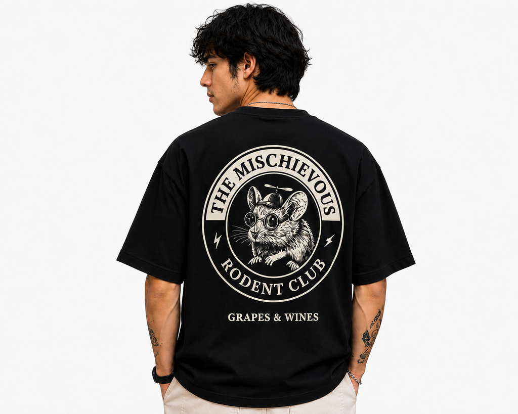 Black Rodent Unisex Graphic Tee