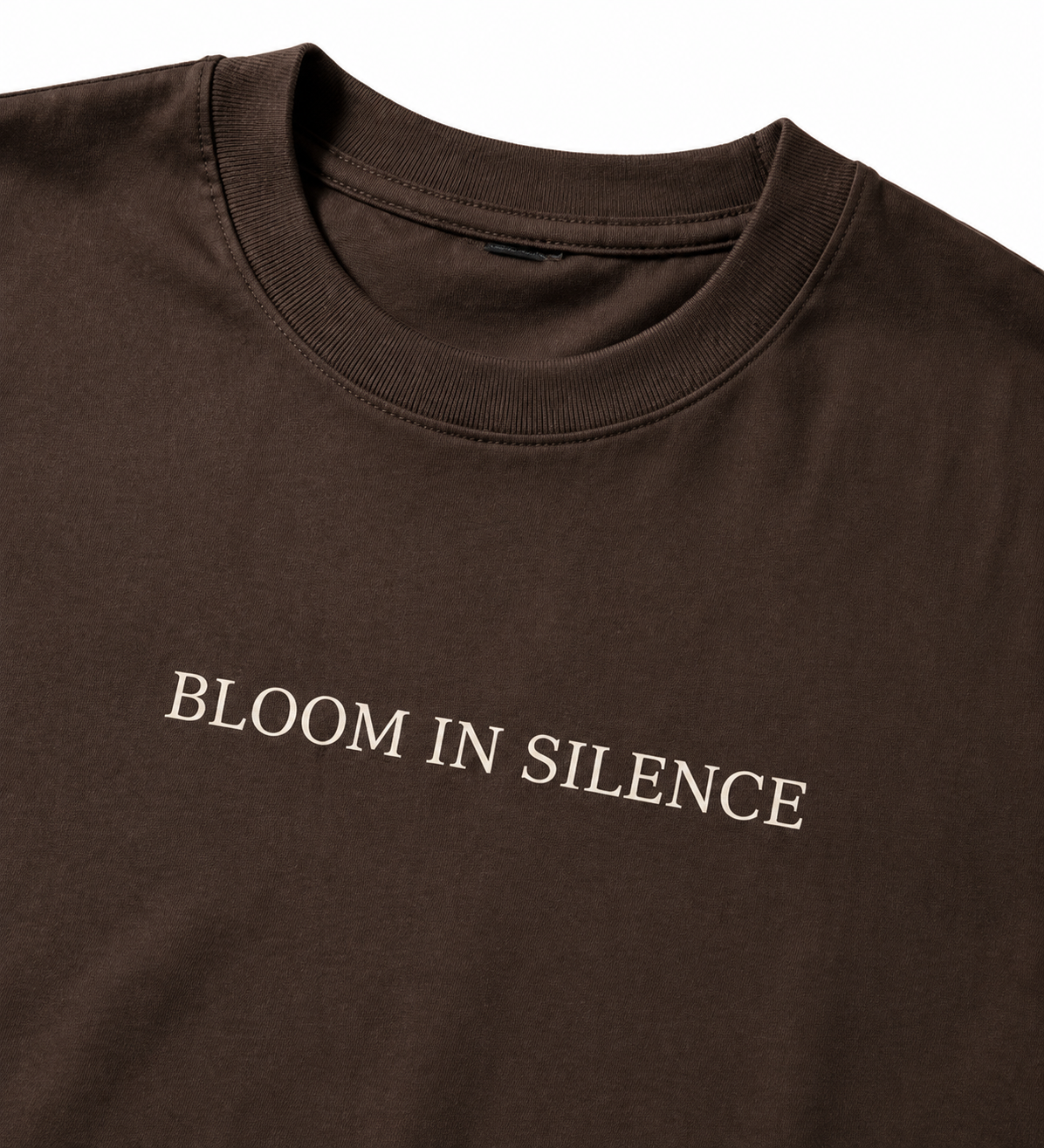 Brown Unisex Oversized Graphic Tee