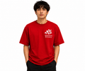 Red Botanica Unisex Oversized Graphic Tee
