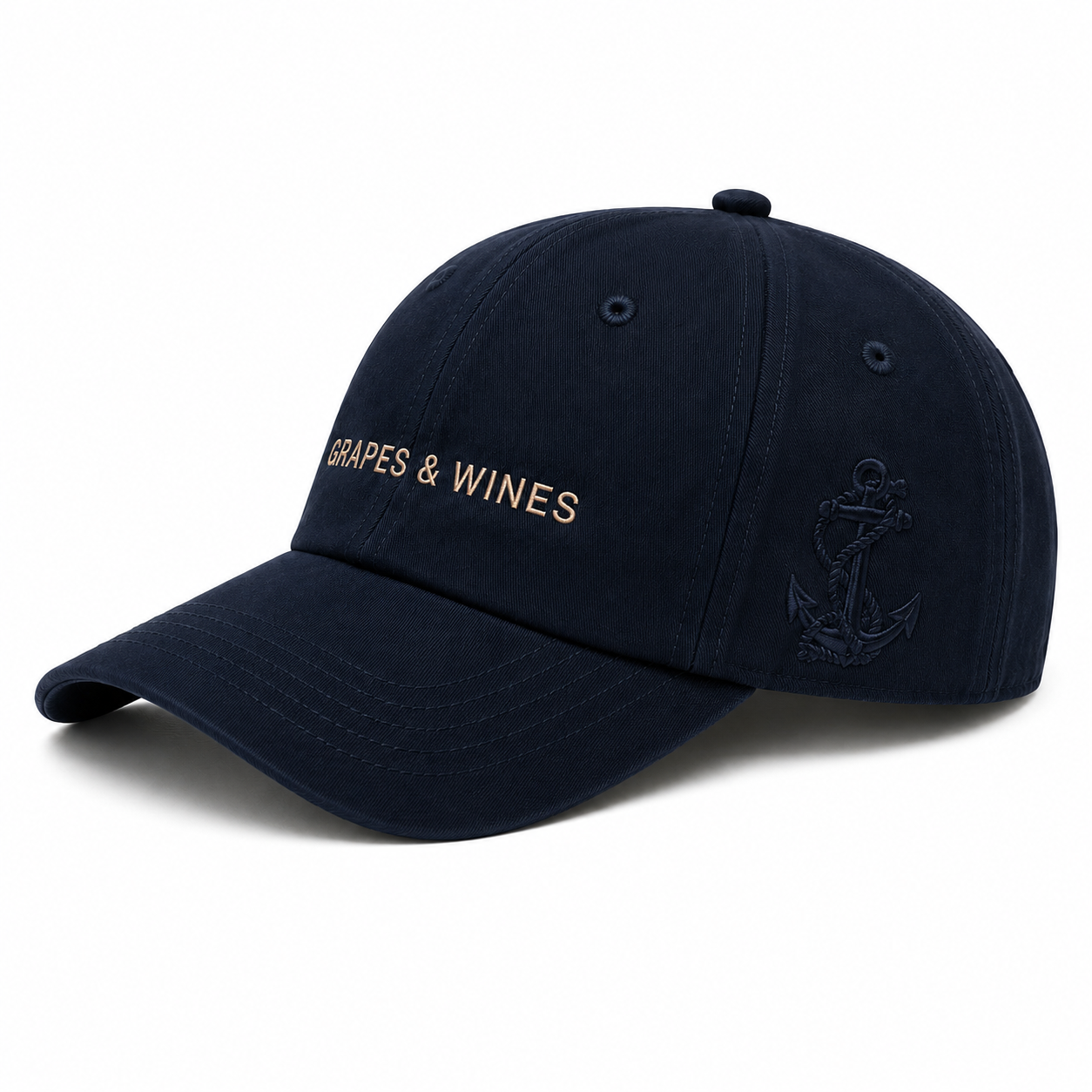 GW Navy Logo Cap