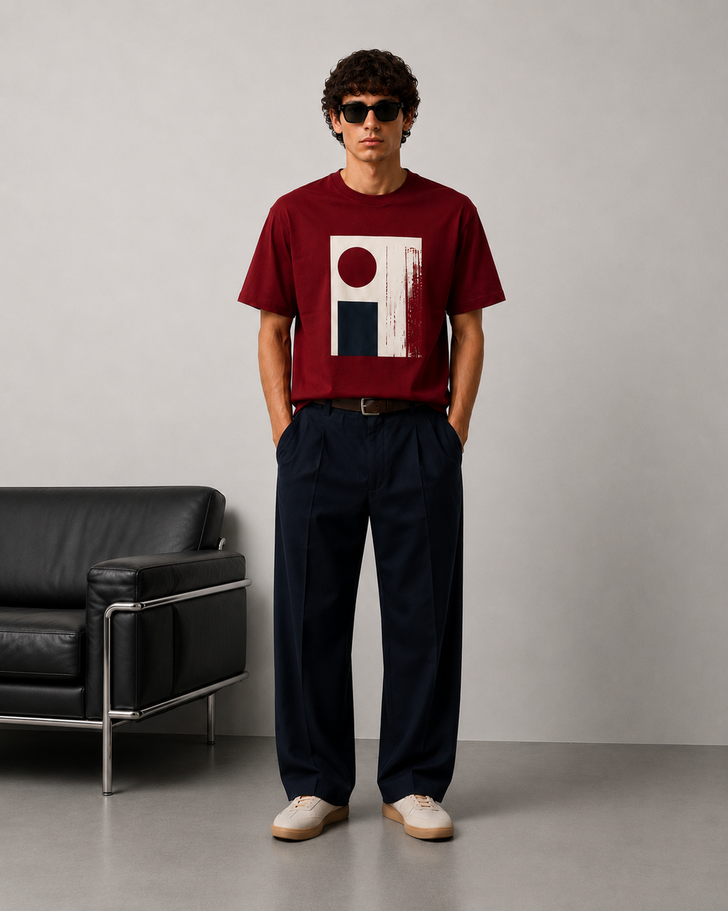 Geometric Graphic T-shirt