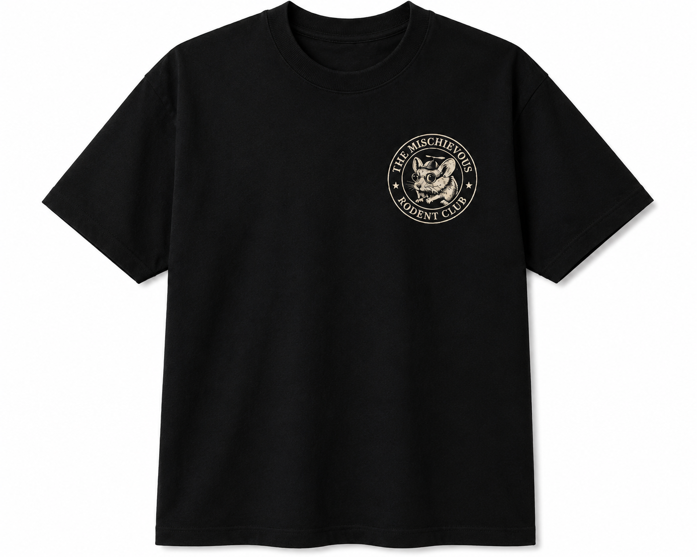 Black Rodent Unisex Graphic Tee