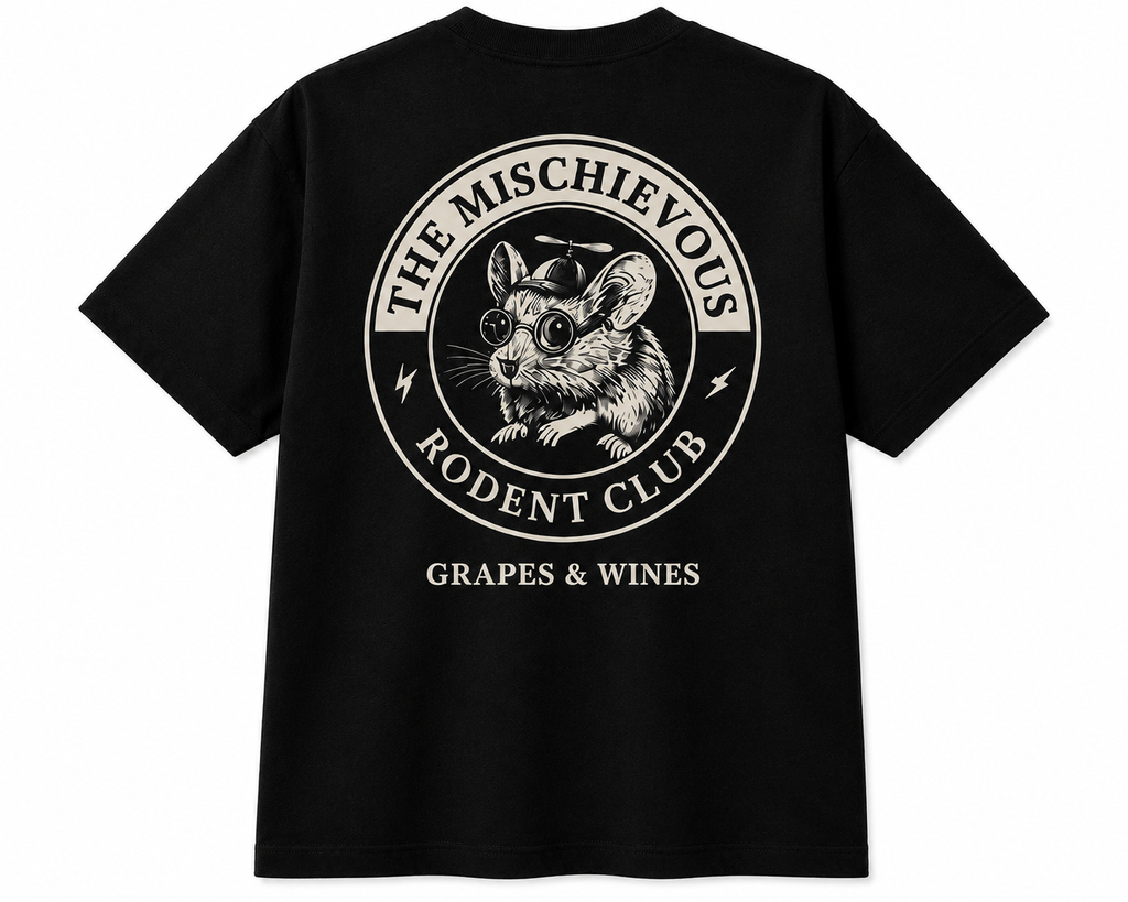 Black Rodent Unisex Graphic Tee