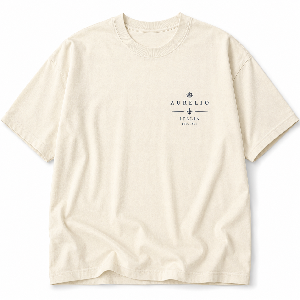 Beige Relaxed Fit Tshirt